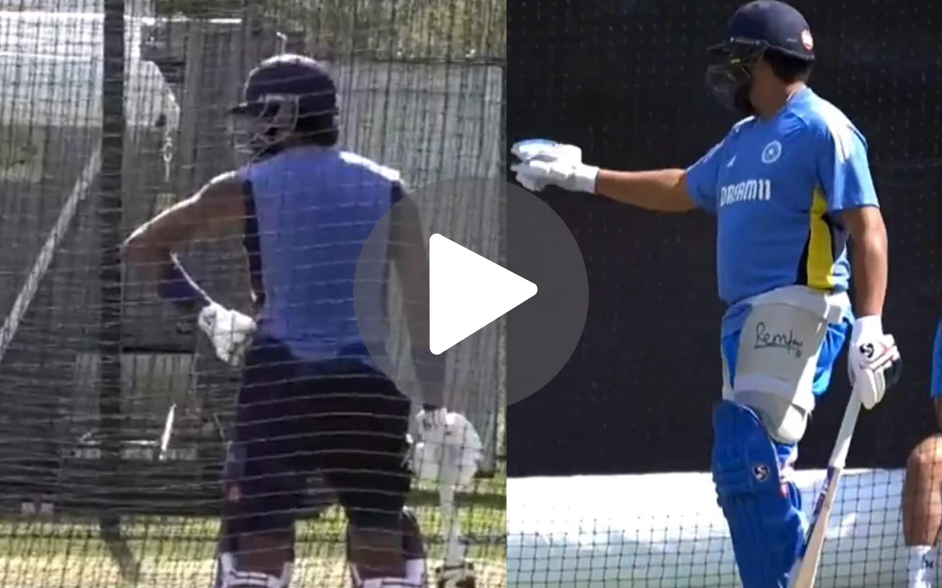 [Watch] Pandya Sweats It Out Longer Than Rohit Sharma In Nets Before Warm-Up Game Vs BAN